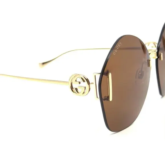 New!!! GUCCI Sunglasses GG1203S 003 Authentic - Picture 5 of 13